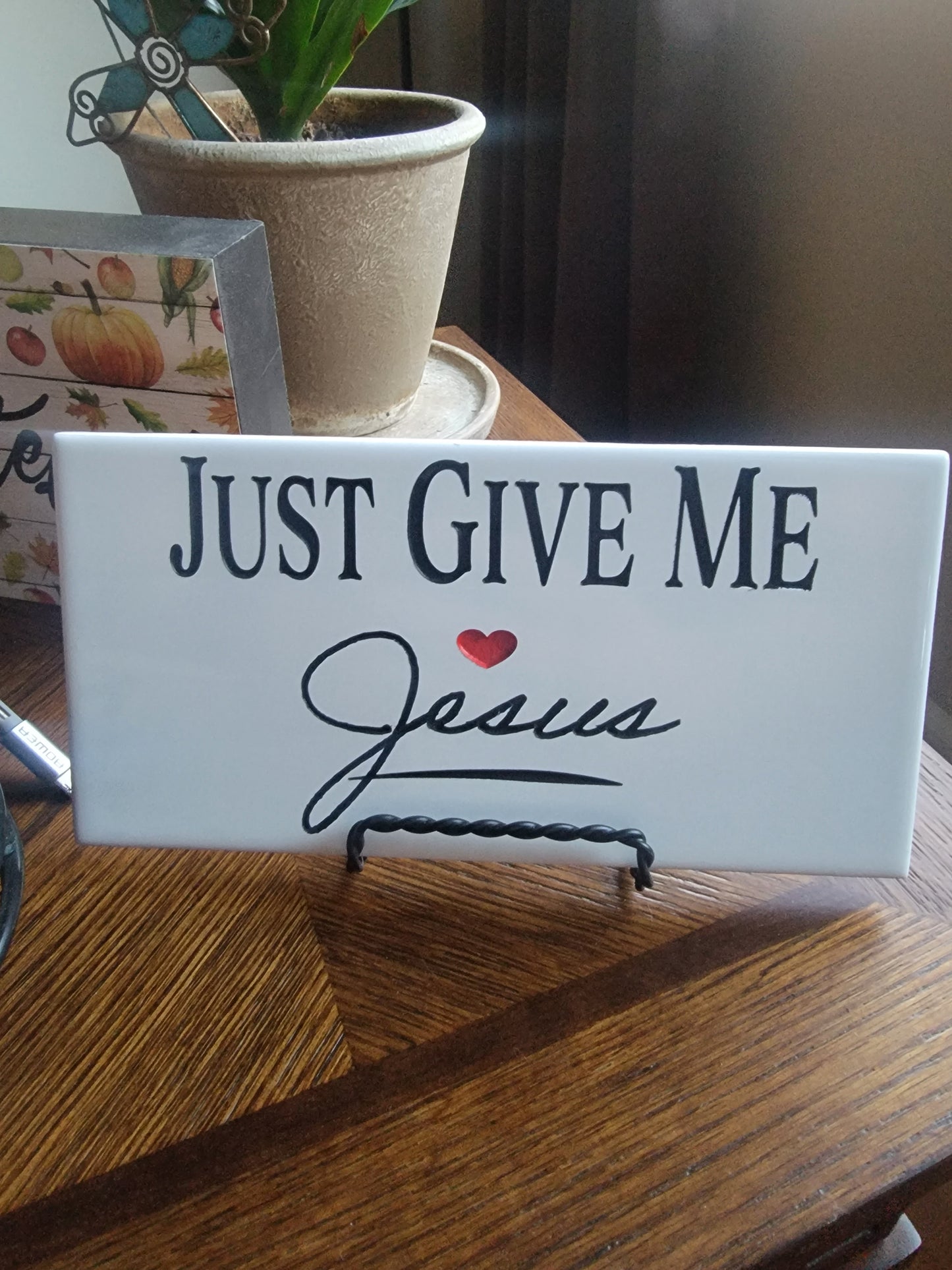 Engraved Ceramic Tile