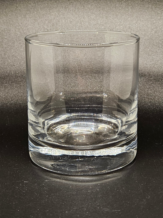 Engraved Rocks Drinking Glass
