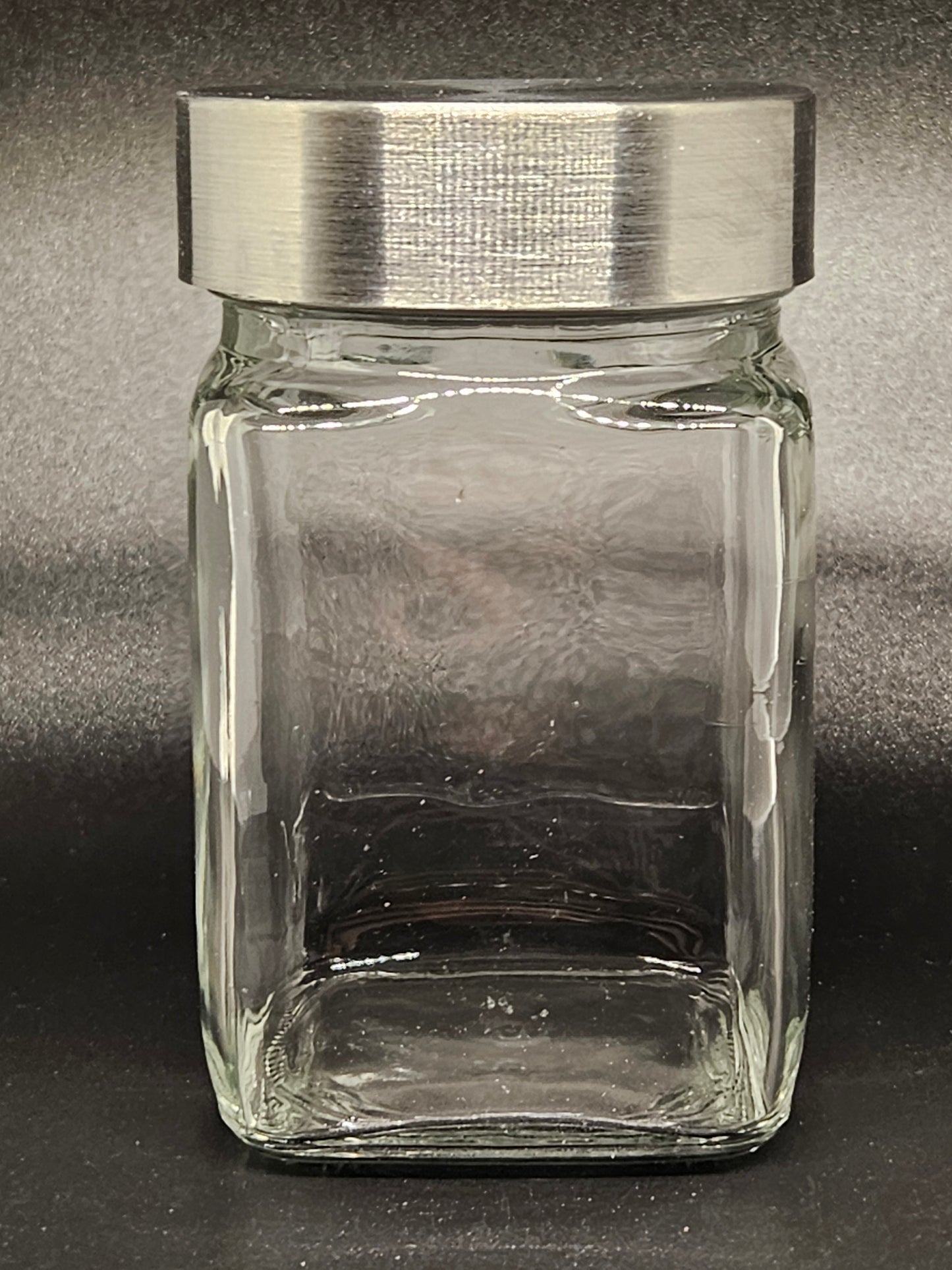 Engraved Cotton Ball Jar