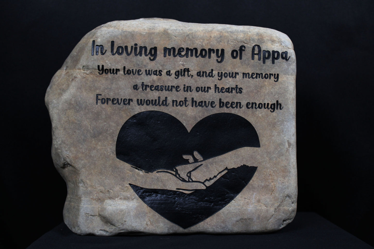 Engraved Pet Memorial / Garden Stone