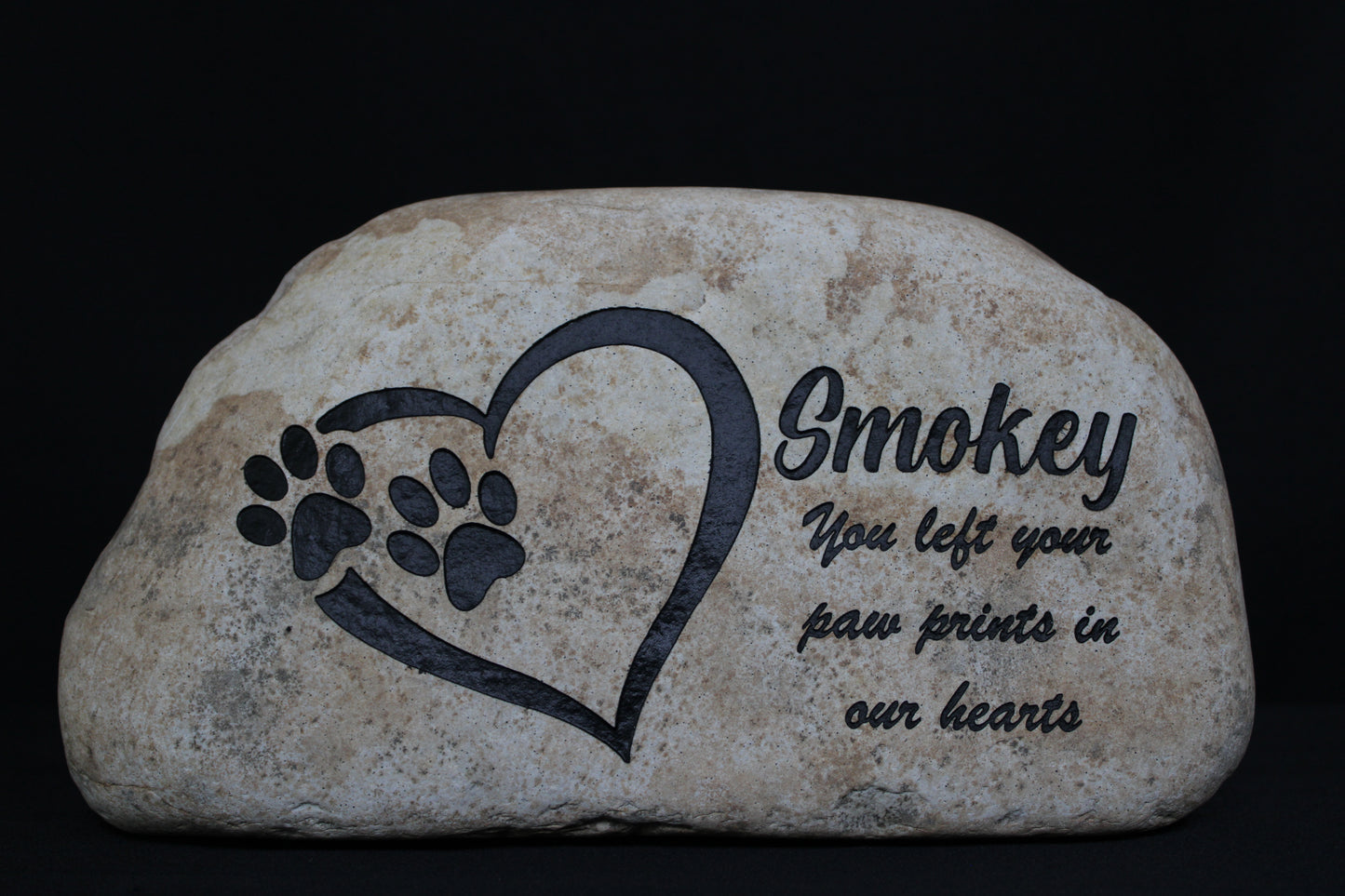 Engraved Pet Memorial / Garden Stone
