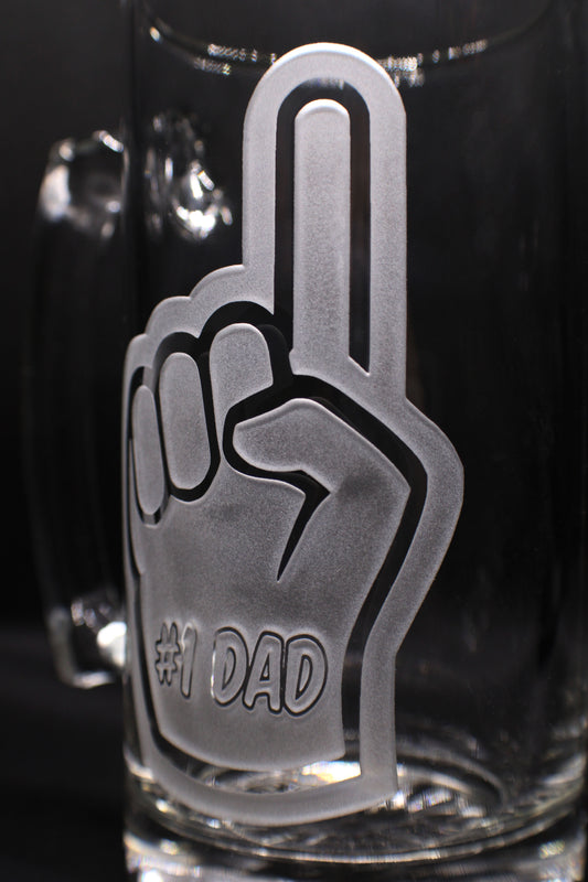 Engraved Beer Mug 26.5 oz
