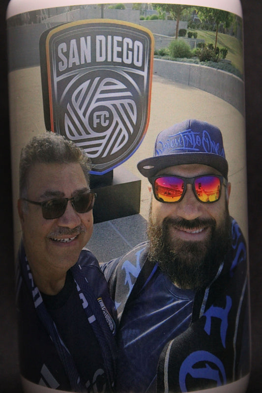 Personalized Can Glass with Lid