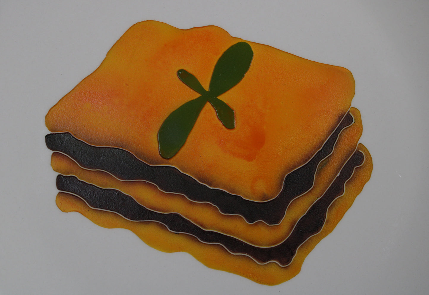 Engraved Ceramic Plate