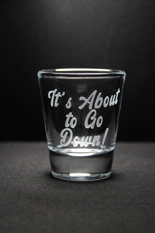 Engraved Shot Glass