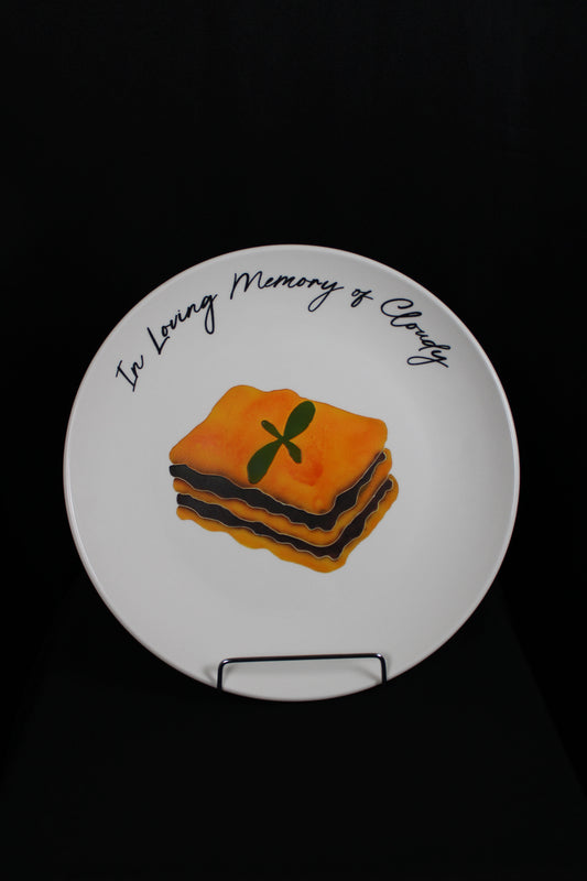 Engraved Ceramic Plate